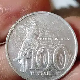 Uang koin 100 perak
