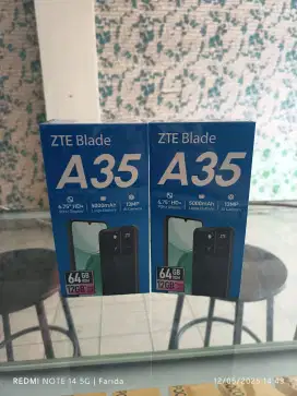ZTE Blade A35 4+8/64gb baru garansi resmi bisa TT Kredit