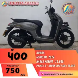 HONDA GENIO ISS TAHUN 2022 SIAP PAKAI, GRATIS SERVIS 1 THN , FREE OLI