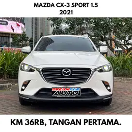 Mazda CX3 Sport 1.5 NIK 2021/2022 Putih CX-3