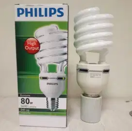 LAMPU INDUSTRI PHILIPS ECOTONE HIGH LUMEN 80 WATT E40 WARNA 4000KELVIN