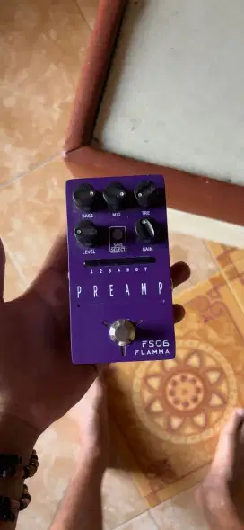 Efek Flamma FS06 Preamp Gitar Pedal Bass Alt Boss Joyo MXR Fender
