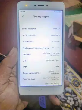 Redmi note 4x 4/64 snap
