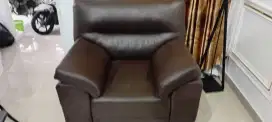 Dijual Sofa jumbo 3-2-1 warna coklat tua