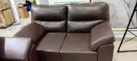 Dijual Sofa jumbo 3-2-1 warna coklat tua