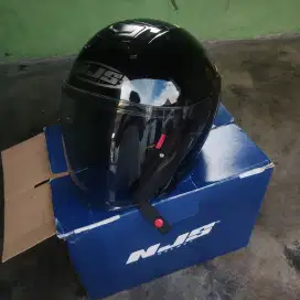 Helm NJS kairoz warna black ukuran XL