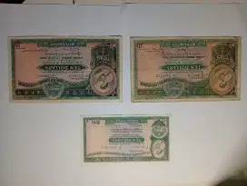 Uang kertas kuno 10 HK Dollar