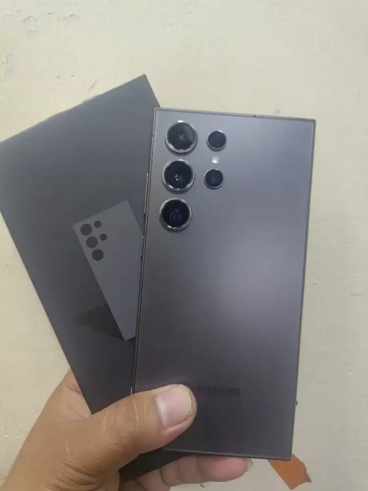 SAMSUNG S24 ULTRA 12/512GB FULLSET ORI MULUS LIKE NEW NOMINUS SEIN