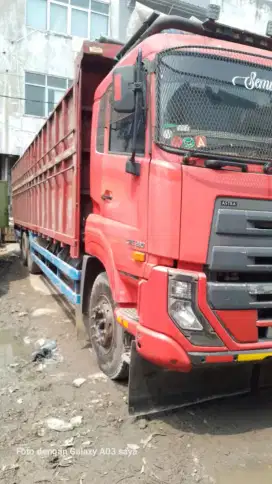 Mesin diesel Nissan Quester CWE280 2019 6x4 aktif bak sentral long9,6m
