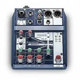 Soundcraft Notepad-5 Small Format Analog Mixer soundcraft notepad5