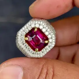 Ruby Madagascar Gold Diamond