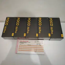 POCO X6 PRO 12/512 GARANSI RESMI XIAOMI 15 BULAN NO REPACK