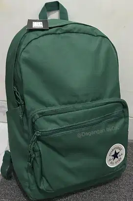 Tas Converse Backpack Original 100% Green