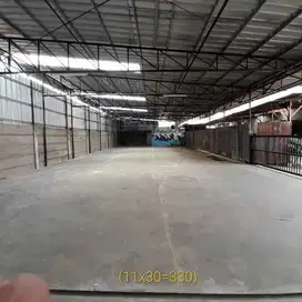 Disewa gudang tanah dan rumah di Pulogebang akses tol lokasi bagus