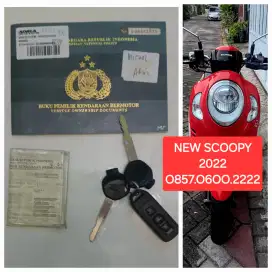 Super istimewah NEW HONDA SCOOPY 2022 CBS ISS.