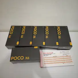 POCO X6 5G 12/256 GARANSI RESMI XIAOMI 15 BULAN NO REPACK