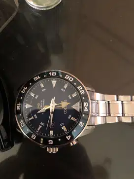 Jual jam Seiko Sportura Kinetic GMT
