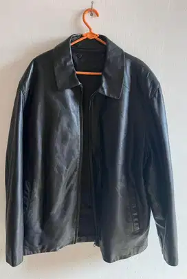 Jaket Kulit Asli Brand Maestro Original size XL