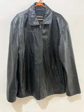 Jaket kulit asli brand new york  andrew marc