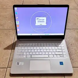 LAPTOP HP 14S INTEL N4500 RAM 8GB SSD 512GB MULUS SPEK KENCANG