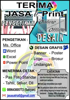 Terima Jasa ketik dan print