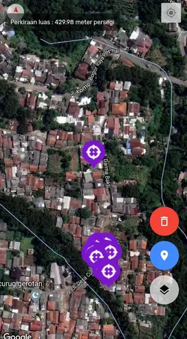 Tanah Nyaman Lingkungan Tepi Jalan Legalitas SHM Bogor
