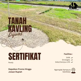 TANAH KAVLING KAWASAN UIN STRATEGIS DEKAT DENGAN KOTA