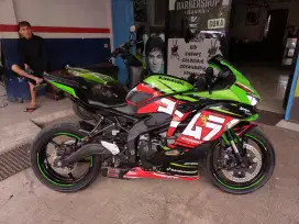 Kawasaki ZX 25 R tahun 2021 plat E majalengka