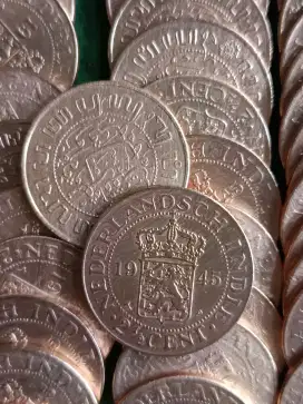 Uang kuno 21/2 Cent th 1945