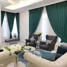 Jual Tirai Gorden Jendela Gordyn Mewah Hordeng Model Terbaru Murah