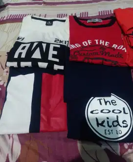 Kaos T shirt branded Anak laki-laki 8-12th
