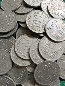 Uang koin 100 rupiah tebal