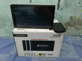 TV 2 DIN Sansui Error Malas Service Masih Mulus Sekali