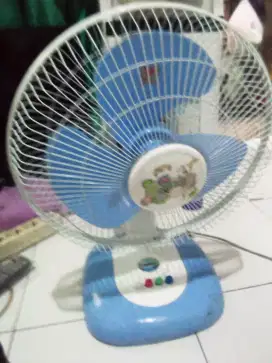 Dijual kipas angin meja 12 inchi merk Sanex mulus ors angin kencang