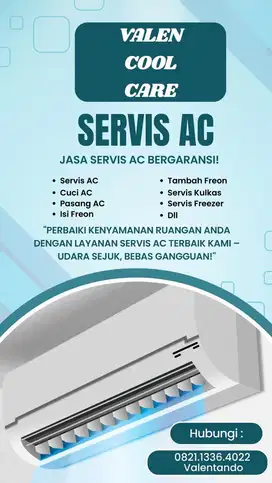 Jasa Service AC GARANSI