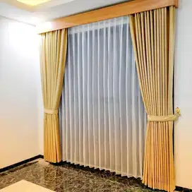 Produsen Tirai Gorden Jendela Gordyn Mewah Hordeng Model Terbaru Murah