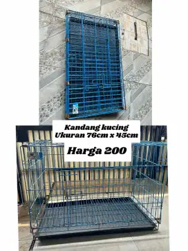 Kandang kucing jumbo