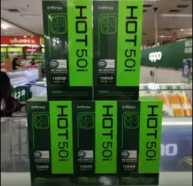 Infinix hot 50i 6/128 NEW Bergaransi resmi