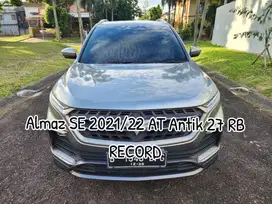 KM 27 Rb Record Wuling Almaz SE 2021/22 AT Kondisi Terbaik 1 Indonesia