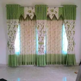 Produsen Tirai Gorden Jendela Gordyn Mewah Hordeng Model Terbaru Murah