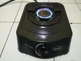Kompor gas Quantum 1 tungku +  selang regulator