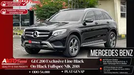 Mercedes Benz GLC200 Exclusive Line Black On Black Fullspec NIK 2018 F