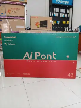 Changhong 43 ANDROID TV wifi YouTube Netflix