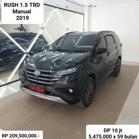 RUSH 1.5 TRD MANUAL 2019 KONDISI ISTIMEWA SUPER MULUS