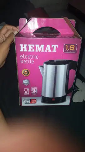 Teko listrik merk HEMAT uk 1,8L