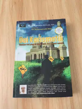 Buku Dai Karismatik Karakter Dai yang di ridhoi Allah dan dicintai
