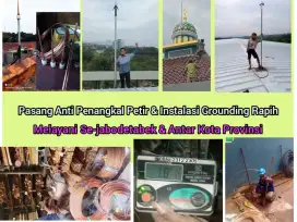 Perlengkapan Distributor Jual Pasang Anti Penangkal PetirElektrostatis
