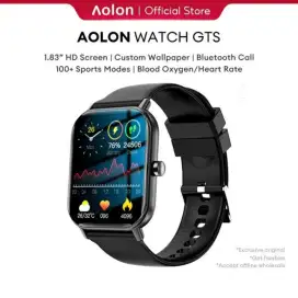 Smartwatch Aolon X Huafit GTS | Black