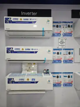 KREDIT AC PANASONIC PROMO BEBAS 1X ANGSURAN DP MULAI 0