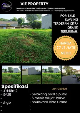 Citragran , Cibubur, bulevard terdepan, murah